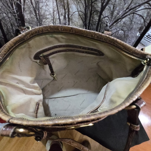 Brahmin Vintage GUC Large Shoulder Tote - Picture 6 of 7